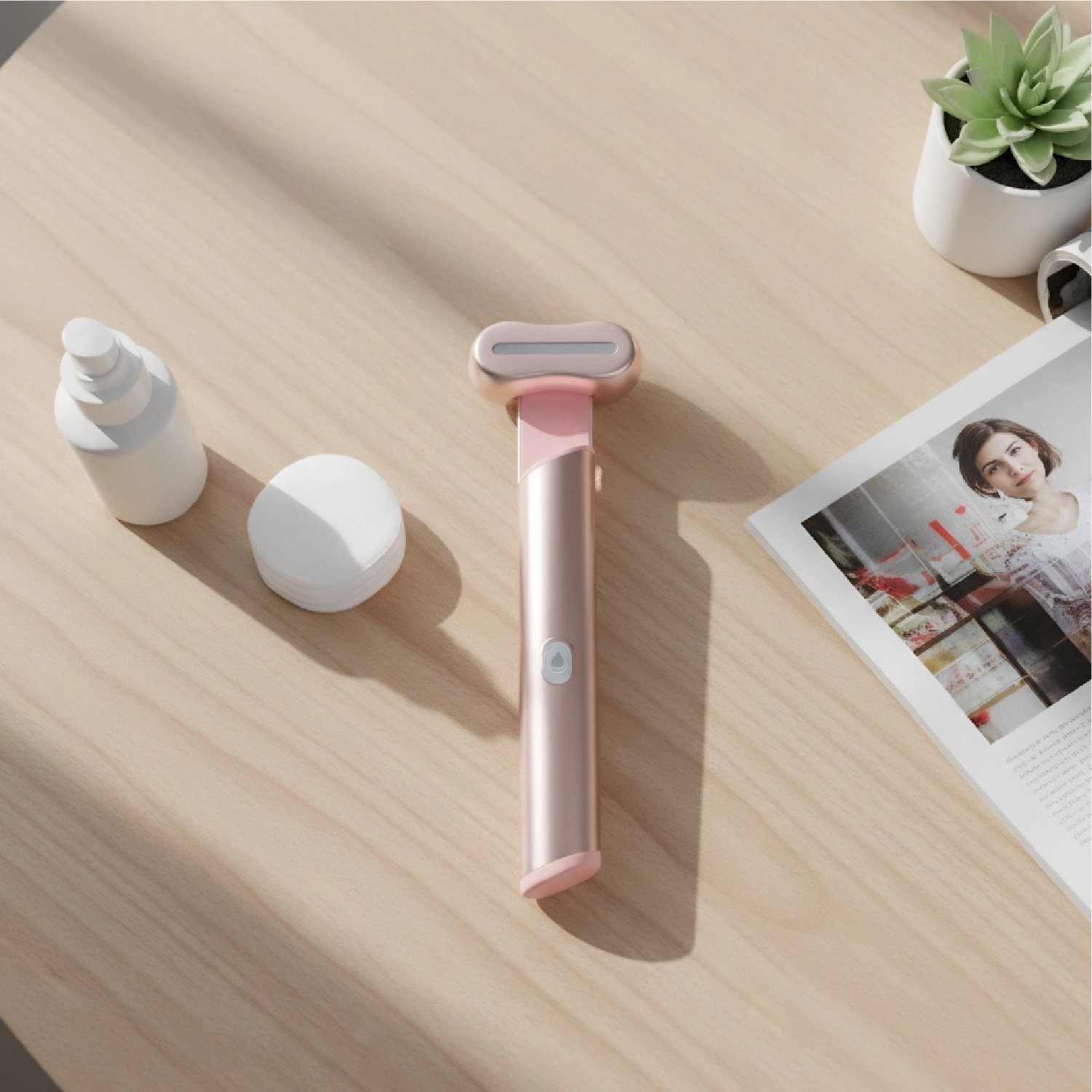 Light up your healthy and radiant life with one wand.