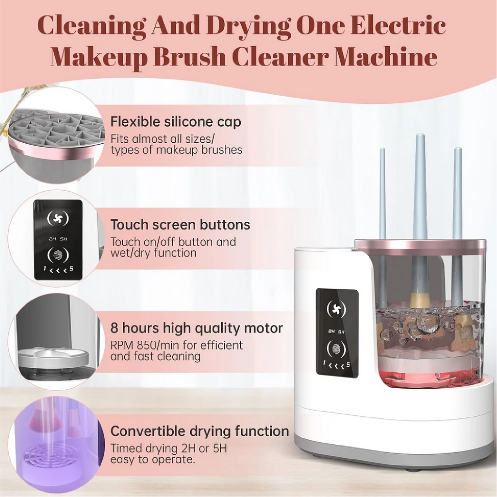 Electric Makeup Brush Cleaner Machine