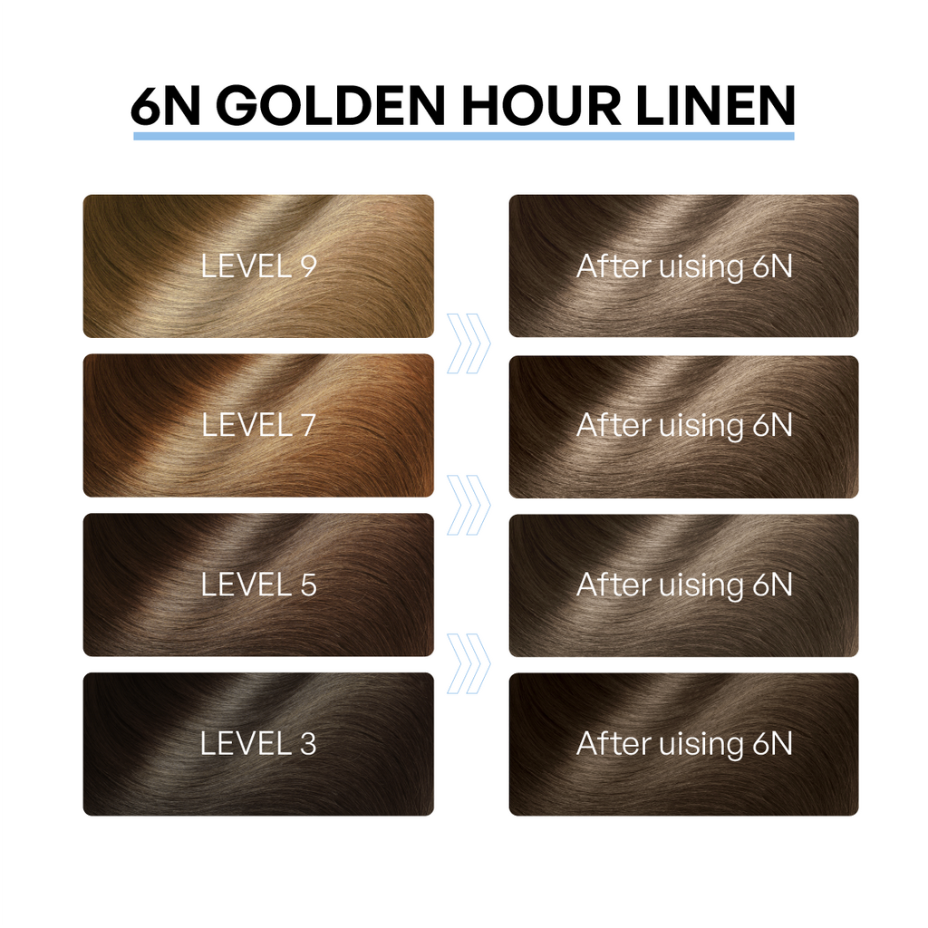 VAAIG 6N Light Brown | Ammonia-Free Permanent Hair Color