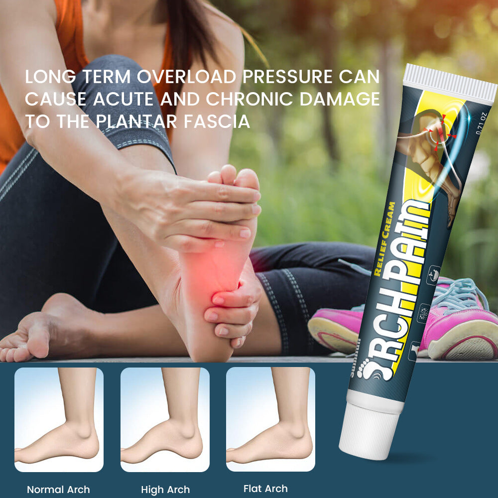 Heel pain massage cream
