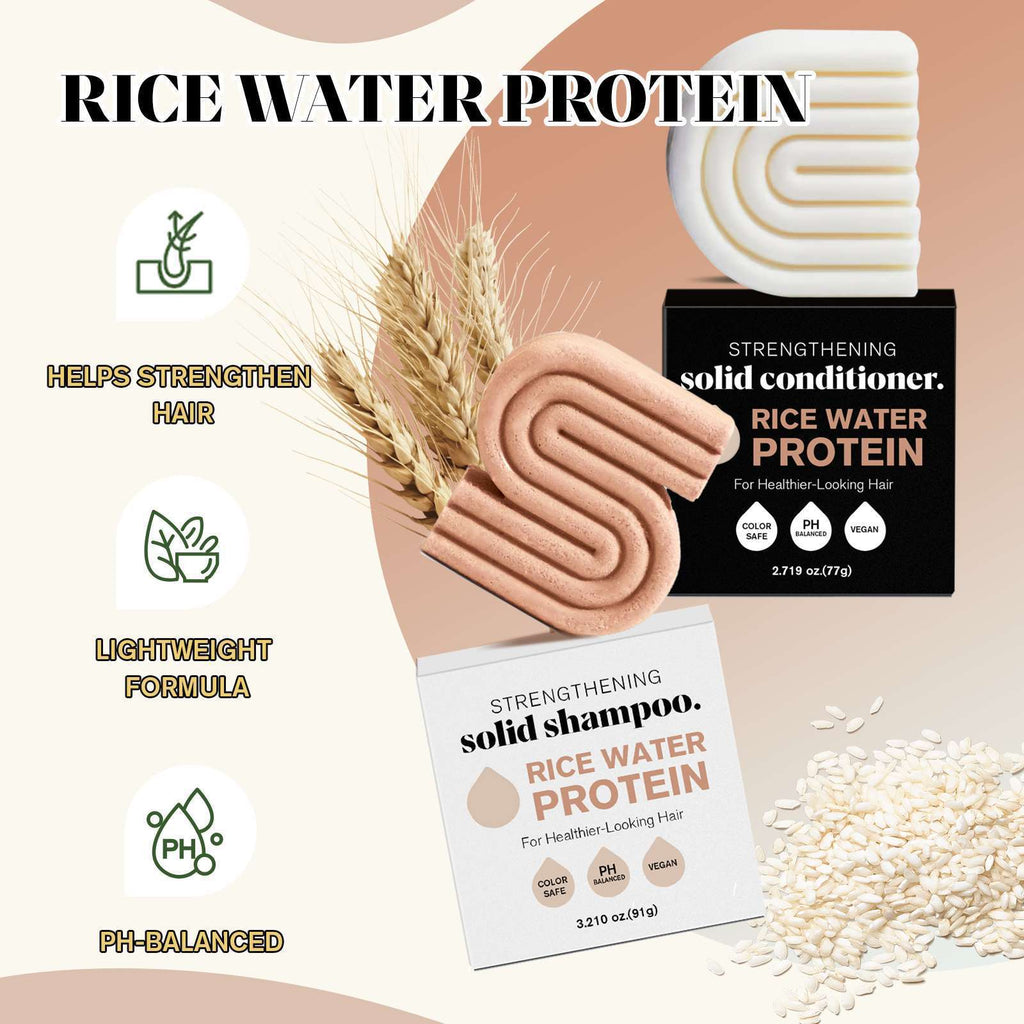 Rice Water Shampoo & Conditioner Combo