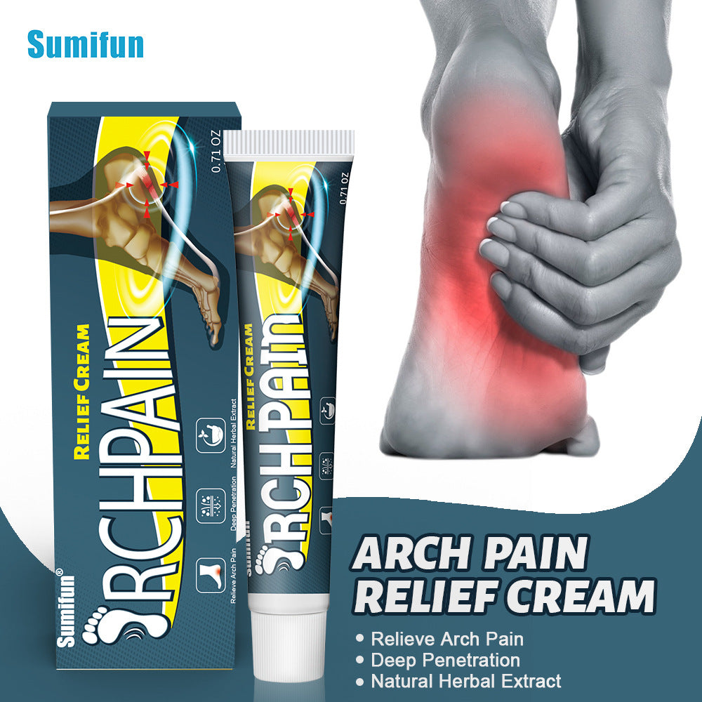 Heel pain massage cream