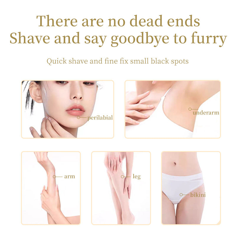 2-in-1 USB Rechargeable Hair Removal Epilator for Women